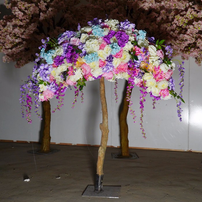 合肥造型婚礼树月亮树 樱花树 婚礼用什么花装饰